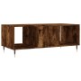 Mesa de centro madera contrachapada roble ahumado 102x50x40 cm by , Coffee table - Ref: Foro24-829281, Price: 49,92 €, Discou...