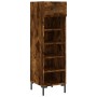Zapatero madera de ingeniería roble ahumado 30x35x105 cm by , Closets and storage - Ref: Foro24-829681, Price: 59,14 €, Disco...