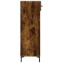 Zapatero madera de ingeniería roble ahumado 30x35x105 cm by , Closets and storage - Ref: Foro24-829681, Price: 59,14 €, Disco...