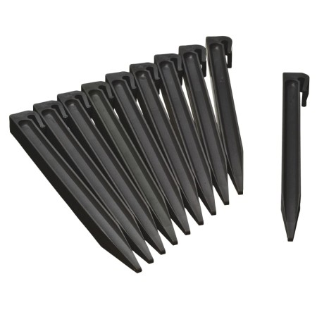Natura Anclajes de jardín 10 unidades negro von , Garteneinfassung und Einfassung - Ref: Foro24-428506, Preis: 21,49 €, Rabat...