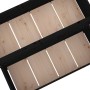 Jardinera de madera de pino maciza negra 110x84x75 cm von , Töpfe und Pflanzgefäße - Ref: Foro24-822266, Preis: 158,32 €, Rab...