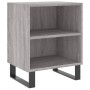 Mesita de noche madera de ingeniería gris Sonoma 40x30x50 cm by , Nightstands - Ref: Foro24-826808, Price: 38,82 €, Discount: %