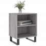 Mesita de noche madera de ingeniería gris Sonoma 40x30x50 cm by , Nightstands - Ref: Foro24-826808, Price: 38,82 €, Discount: %