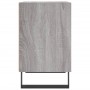 Mesita de noche madera de ingeniería gris Sonoma 40x30x50 cm by , Nightstands - Ref: Foro24-826808, Price: 38,82 €, Discount: %