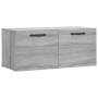 Armario de pared madera de ingeniería gris Sonoma 80x36,5x35 cm von , Schließfächer und Lagerschränke - Ref: Foro24-830074, P...