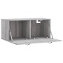 Armario de pared madera de ingeniería gris Sonoma 80x36,5x35 cm von , Schließfächer und Lagerschränke - Ref: Foro24-830074, P...