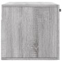 Armario de pared madera de ingeniería gris Sonoma 80x36,5x35 cm von , Schließfächer und Lagerschränke - Ref: Foro24-830074, P...