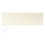 Toldo automático persiana LED sensor de viento crema 4,5x3 m by vidaXL, Awnings - Ref: Foro24-3069332, Price: 672,22 €, Disco...