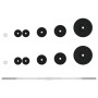 Juego de barra con discos 30 kg hierro fundido by , free weight - Ref: Foro24-93627, Price: 127,16 €, Discount: %