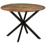 Mesa de comedor madera maciza reciclada y acero 110x78 cm von , Küchen- und Esstische - Ref: Foro24-338455, Preis: 232,38 €, ...