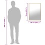 Espejo dorado 70x50 cm by , Mirrors - Ref: Foro24-322747, Price: 48,63 €, Discount: %