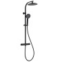 SCHÜTTE Juego de ducha fija MADURA FRESH negro mate de , Cabezales de ducha - Ref: Foro24-429383, Precio: 213,17 €, Descuento: %