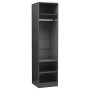 Armario de madera contrachapada gris brillante 50x50x200 cm von , Kleiderschränke - Ref: Foro24-800242, Preis: 124,62 €, Raba...