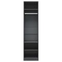 Armario de madera contrachapada gris brillante 50x50x200 cm von , Kleiderschränke - Ref: Foro24-800242, Preis: 124,62 €, Raba...