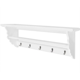 Perchero estilo barroco MDF blanco von , Hut- und Garderobenständer - Ref: Foro24-242644, Preis: 46,38 €, Rabatt: %