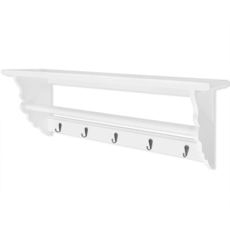 Perchero estilo barroco MDF blanco von , Hut- und Garderobenständer - Ref: Foro24-242644, Preis: 46,38 €, Rabatt: %