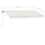 Cream automatic standing awning 400x300 cm by vidaXL, Awnings - Ref: Foro24-3069547, Price: 745,20 €, Discount: %