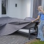 Madison Funda para juego de muebles de jardín gris 235x235x70 cm von , Abdeckungen für Gartenmöbel - Ref: Foro24-423690, Prei...