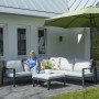 Madison Funda para juego de muebles de jardín gris 235x235x70 cm von , Abdeckungen für Gartenmöbel - Ref: Foro24-423690, Prei...
