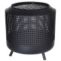 ProGarden Brasero con parrilla negro 50x51 cm de , Chimeneas - Ref: Foro24-436291, Precio: 130,83 €, Descuento: %