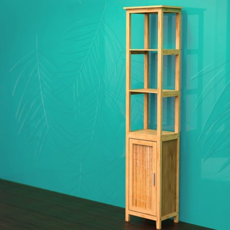 EISL Armario alto con 3 compartimentos bambú 40x30x190 cm von , Badezimmerwaschtische - Ref: Foro24-438820, Preis: 157,31 €, ...