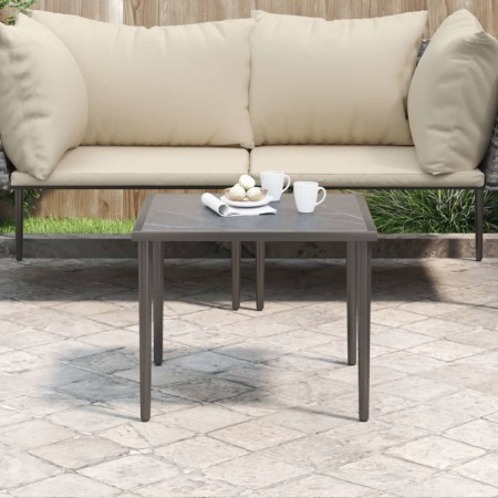 Mesa de jardín de acero gris 48x48x37 cm von , Modulare Sofas für den Außenbereich - Ref: Foro24-364125, Preis: 32,21 €, Raba...