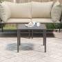 Mesa de jardín de acero gris 48x48x37 cm von , Modulare Sofas für den Außenbereich - Ref: Foro24-364125, Preis: 32,21 €, Raba...
