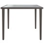 Mesa de jardín de acero gris 48x48x37 cm von , Modulare Sofas für den Außenbereich - Ref: Foro24-364125, Preis: 32,21 €, Raba...
