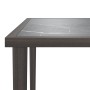 Mesa de jardín de acero gris 48x48x37 cm von , Modulare Sofas für den Außenbereich - Ref: Foro24-364125, Preis: 32,21 €, Raba...