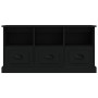 Mueble de TV madera contrachapada negro 100x35x50 cm von , TV-Möbel - Ref: Foro24-816289, Preis: 82,76 €, Rabatt: %