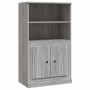 Aparador de madera contrachapada gris Sonoma 60x35,5x103,5 cm von , Sideboards - Ref: Foro24-816318, Preis: 90,53 €, Rabatt: %