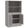 Aparador de madera contrachapada gris Sonoma 60x35,5x103,5 cm von , Sideboards - Ref: Foro24-816318, Preis: 90,53 €, Rabatt: %