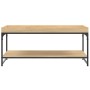 Mesa de centro madera de ingeniería roble Sonoma 100x49x45 cm von , Couchtisch - Ref: Foro24-832804, Preis: 53,88 €, Rabatt: %