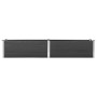 Arriate elevado de jardín WPC gris 200x50x54 cm by , Pots and planters - Ref: Foro24-318095, Price: 290,21 €, Discount: %