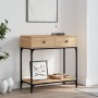 Mesa consola madera de ingeniería roble Sonoma 75x34,5x75 cm by , Side tables - Ref: Foro24-833399, Price: 90,34 €, Discount: %