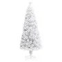Künstlicher Weihnachtsbaum mit weißer LED-Faseroptik 210 cm von vidaXL, Weihnachtsbäume - Ref: Foro24-328452, Preis: 95,54 €,...