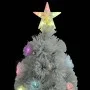 Künstlicher Weihnachtsbaum mit weißer LED-Faseroptik 210 cm von vidaXL, Weihnachtsbäume - Ref: Foro24-328452, Preis: 95,54 €,...