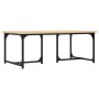 Mesa de centro madera contrachapada roble Sonoma 90x50x35 cm by , Coffee table - Ref: Foro24-835400, Price: 46,81 €, Discount: %