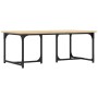 Mesa de centro madera contrachapada roble Sonoma 90x50x35 cm by , Coffee table - Ref: Foro24-835400, Price: 46,81 €, Discount: %