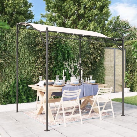 Toldo acero y tela color crema 2x2,3 m 180 g/m² by , Tents and gazebos - Ref: Foro24-362391, Price: 181,39 €, Discount: %