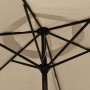 Sombrilla de jardín con palo de metal taupe 300 cm von , Sonnenschirme - Ref: Foro24-44500, Preis: 69,82 €, Rabatt: %