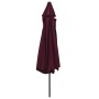 Sombrilla de jardín con palo de metal rojo burdeos 390 cm von , Sonnenschirme - Ref: Foro24-47382, Preis: 82,89 €, Rabatt: %