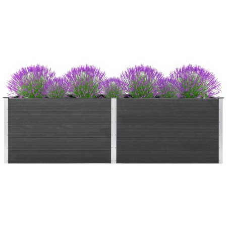 Arriate de WPC gris 300x50x91 cm von , Töpfe und Pflanzgefäße - Ref: Foro24-49062, Preis: 678,70 €, Rabatt: %