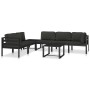 Mesa de centro de aluminio gris antracita von , Modulare Sofas für den Außenbereich - Ref: Foro24-49242, Preis: 109,95 €, Rab...