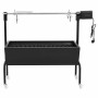 Espetón de asado/barbacoa eléctrica de acero inoxidable by , Barbecues - Ref: Foro24-49326, Price: 248,44 €, Discount: %