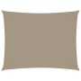 Toldo de vela rectangular tela Oxford gris taupe 3,5x5 m by , Umbrellas - Ref: Foro24-135435, Price: 53,30 €, Discount: %