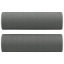Juego de sofás con cojines 3 piezas tela gris oscuro de , Sofás - Ref: Foro24-3201259, Precio: 671,66 €, Descuento: %