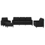 Juego de sofás con cojines 4 piezas terciopelo negro by , Sofas - Ref: Foro24-3201491, Price: 699,00 €, Discount: %