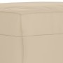 Juego de sofás con cojines 4 piezas tela microfibra crema by , Sofas - Ref: Foro24-3202300, Price: 857,04 €, Discount: %