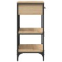 Mesa consola madera de ingeniería roble Sonoma 75x34,5x75 cm von , Seitentische - Ref: Foro24-833409, Preis: 101,24 €, Rabatt: %